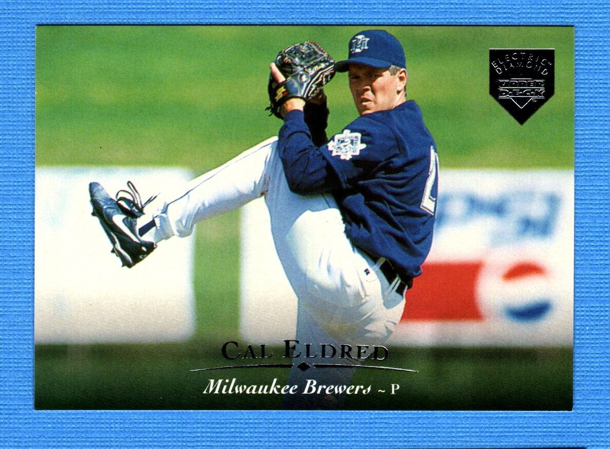 1995 Upper Deck Electric Diamond #53 Cal Eldred Brewers