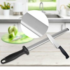 12 Inch Knife Sharpener Rod Diamond Sharpening Stick Honing Steel For All Knives