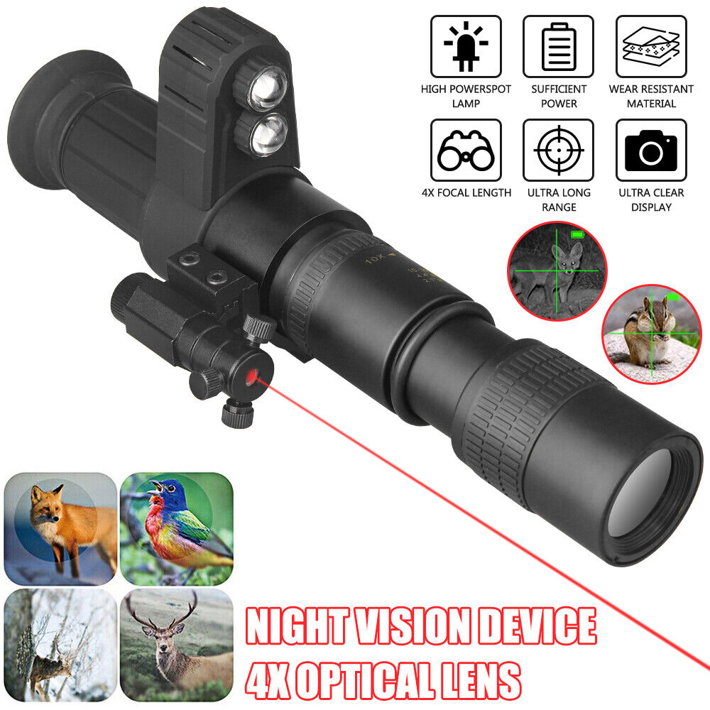8-24X 500m IR Nachtsichtgerät Nachtsicht Zielfernrohr Monokular Cross Cursor HD