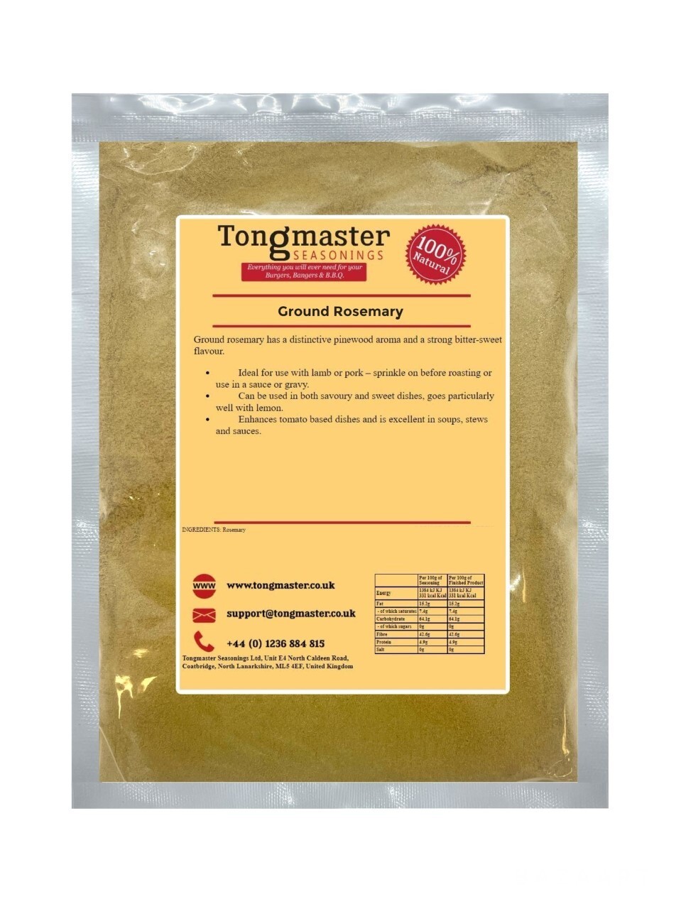 Ground Rosemary - 200g