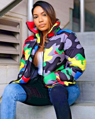 Women Winter Bubble Parka Puffer Jacket 