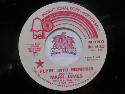 Mark James: Flyin' Into Memphis / Mono, 45 RPM VG+ (Q4) | eBay