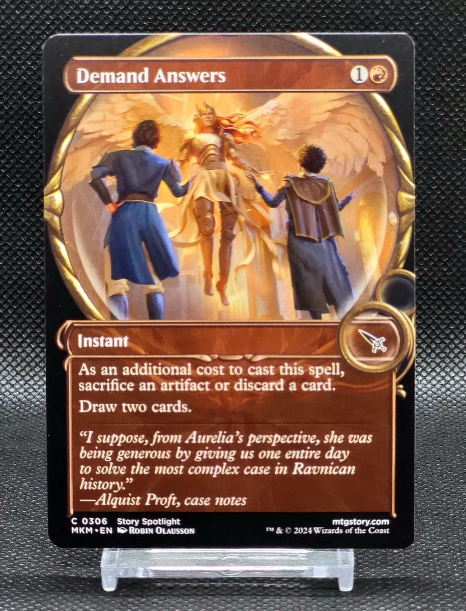 mtg murders at karlov manor serialized cards Teysa, Opulent Oligarch Collectors | Magic Broker of Blood1x Anowon MTG Murders at Karlov Manor