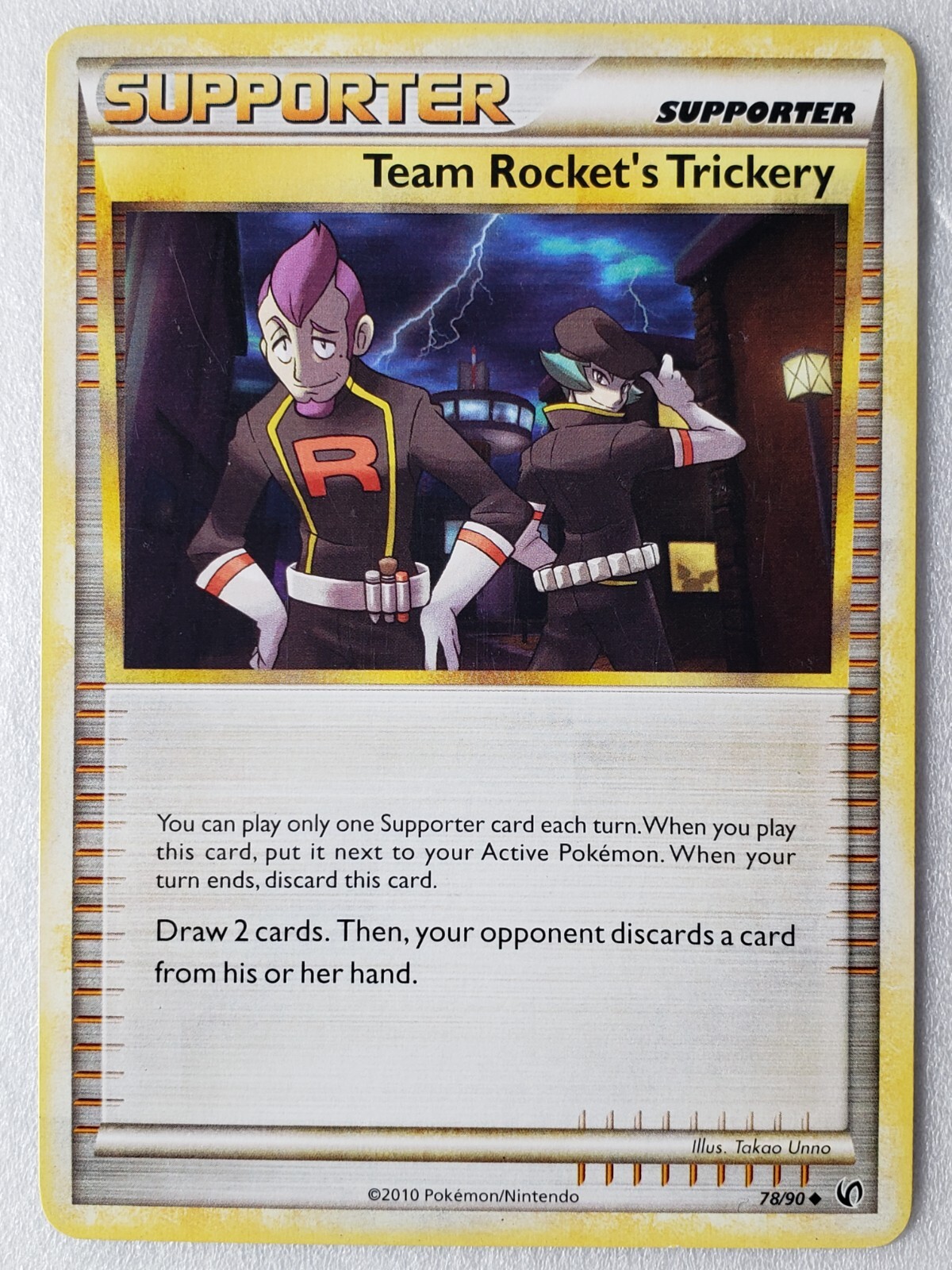 Team Rocket's Trickery 78/90 VLP - Undaunted Pokemon Card - $2 Combined Shipping