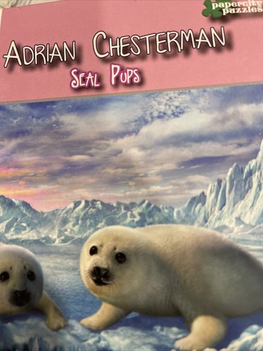 Adrian Chesterman "SEAL PUPS" Boxed 100pc Puzzle Tropical Island *NEW* - Picture 3 of 4