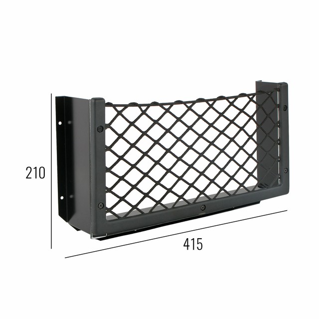 Netzablage Utensiliennetz 415x210 mm L Universal inkl. Aluminium Abstandshalter Netzablage Utensiliennetz 415x210 mm L Universal inkl. Aluminium Abstandshalter