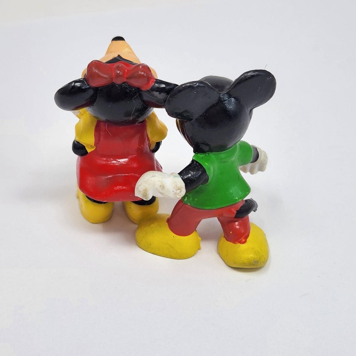 4 VINTAGE 1980's DISNEY MICKEY + MINNIE MOUSE PLUTO DONALD DUCK