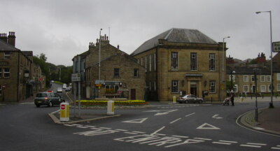 Foto 6x4 St James Square Bacup Dies ist das Stadtzentrum Yorkshire Stree c2008