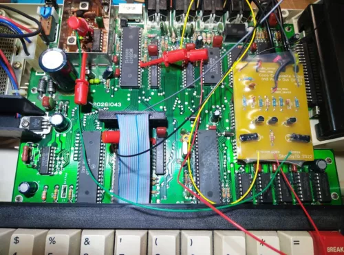 TRS-80 Coco Color Computer Composite Video Audio coco SOLDERLESS UVD Mod 1 2