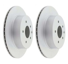 2 x Rear Disc Brake Rotors For Nissan X-Trail T30 T31 T32, Renault Koleos H45