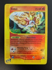 Entei Reverse 10/147 Aquapolis English NM Pokemon on eBay