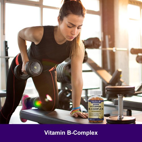 60Capsules Vitamin BComplex Support Energy&Metabolism&Antioxidant Health - Picture 6 of 9