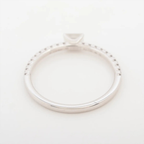 Cartier Etincelle Doo Cartier Heart Eternity Emerald cut diamond Ring 750(WG) 1. - Picture 2 of 5
