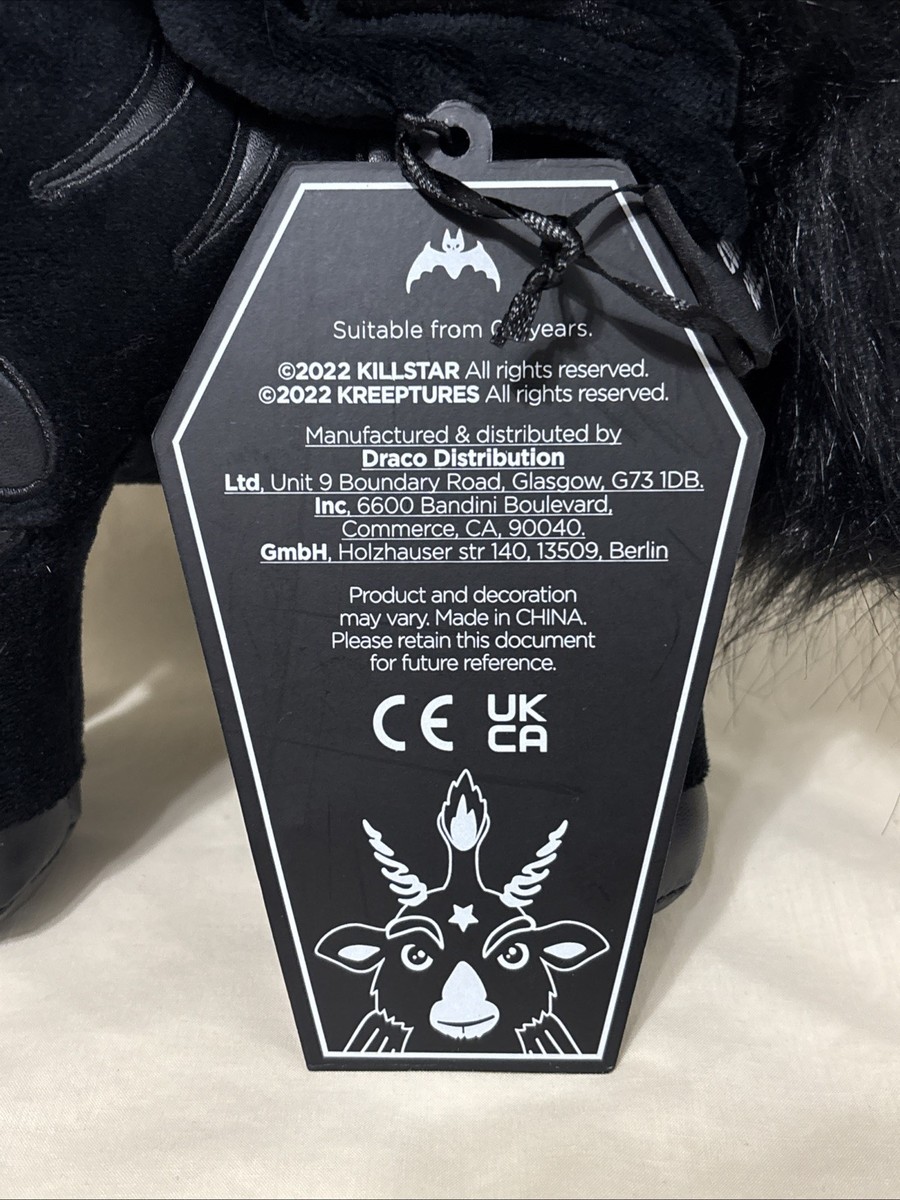 Killstar Kreeptures Bone Myth Stygian Black Masked Unicorn 2562