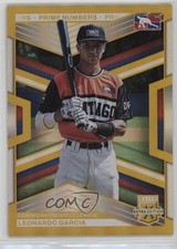 2023 Panini Elite Extra Edition Gold Prime Numbers 10/24 Leonardo Garcia lc0