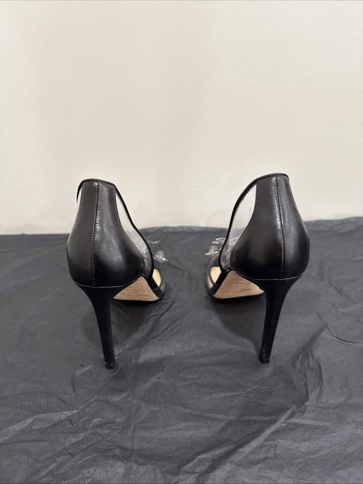 Zapatos de salón JIMMY CHOO Levina 65 con flores adornadas con tacones florales negros talla 38 EE. UU. 8 Foto 3 de 4