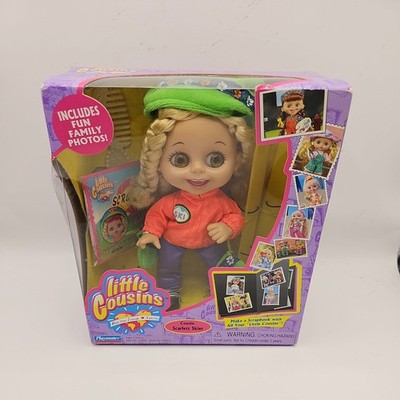 Little Cousins Puppe Cousin Scarlett Skifahrer Neu Playmates 2002 Vintage Selten