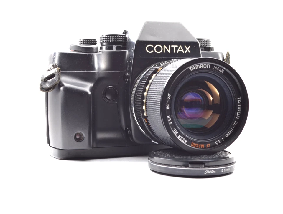 【Mint】CONTAX RX SLR 35mm film Camera + TAMRON 35-70mm f/3.5 Lens From Japan#2274 - Image 3 of 4