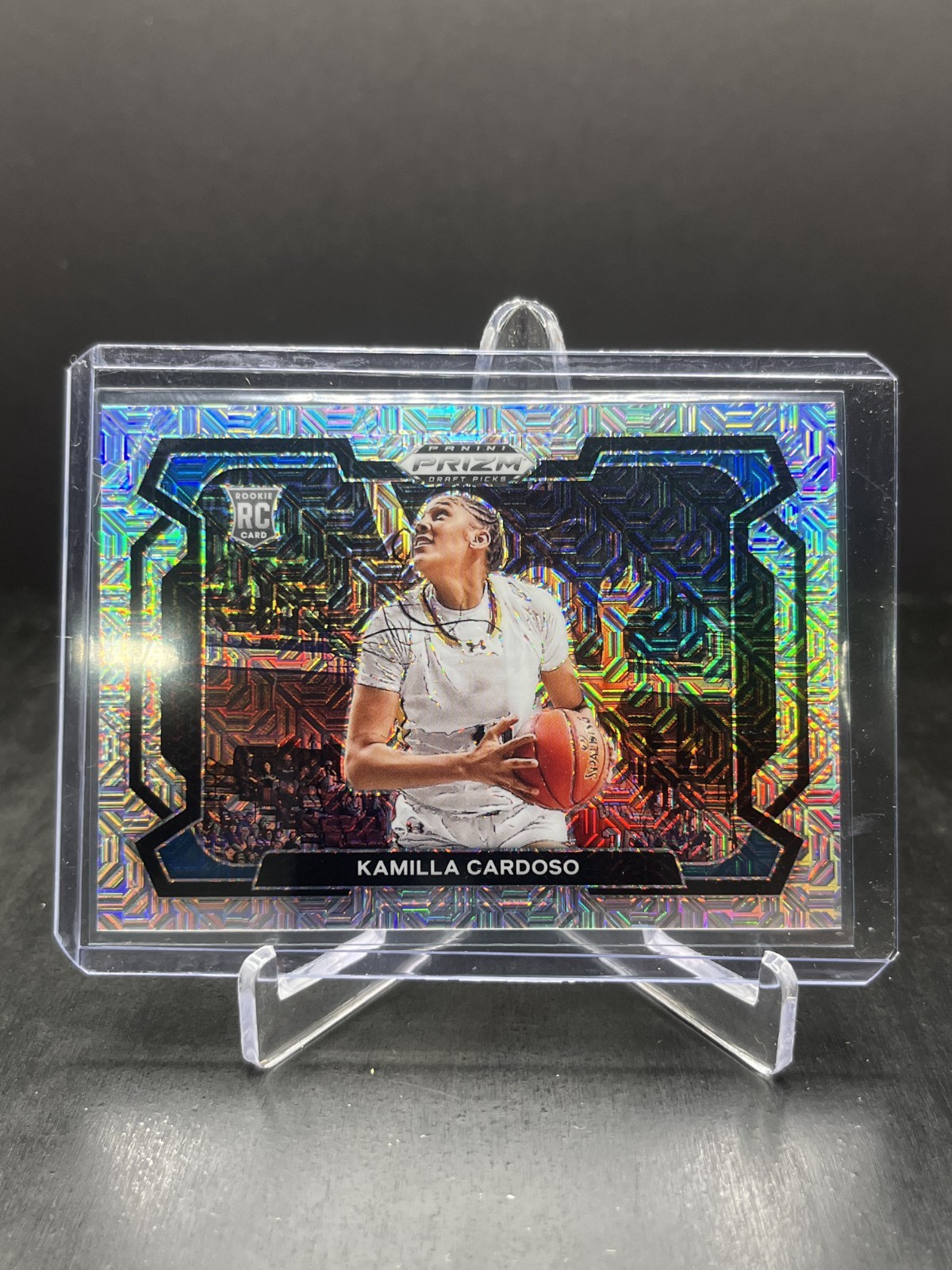 2024 Panini Prizm Draft Basketball Kamilla Cardoso RC Rookie Mojo 09/25 #59