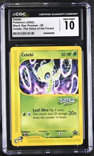 Celebi graded CGC 10 for sale on eBay