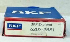 1 NEW SKF 6207-2RS1 35X72X17mm RADIAL DEEP GROOVE BALL BEARING NIB MAKE OFFER