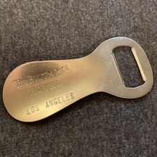 Vintage SHOE HORN Souvenir - The Biltmore Hotel Los Angeles Bottle Opener