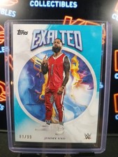 2025 WWE Topps Exalted - Jimmy Uso #51 Aqua /99
