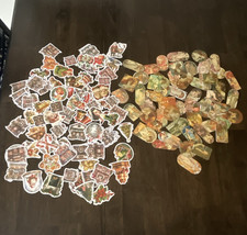 Stickers Lot Christmas and Vintage Style Multicolor