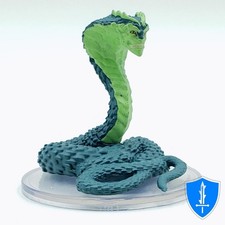 Guardian Naga (blue) - Adventures in Faerun #27B D&D Icons of the Realms