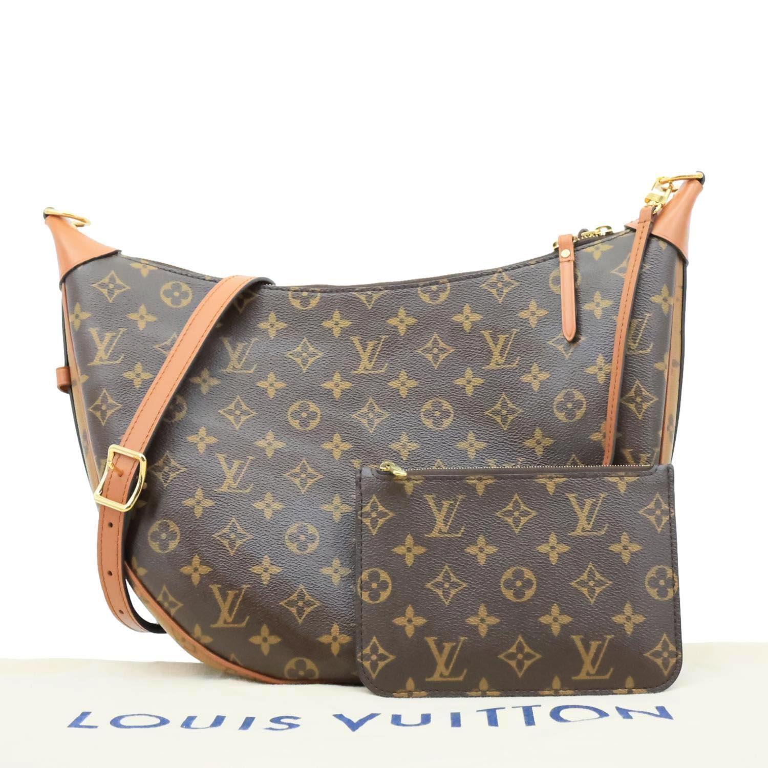 LOUIS VUITTON Loop Monogram Reverse Canvas Hobo B… - image 3