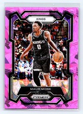 2023-24 Panini Prizm - Malik Monk #71 Pink Ice Prizm