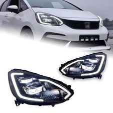 For Honda Fit 2020-2022 Jazz All LED Headlight LED DRL Sequential Turn Signal