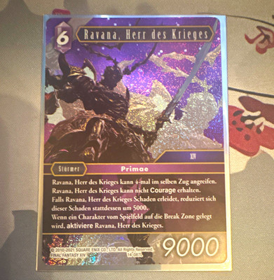 Final Fantasy TCG Ravana 14-087L Foil Deutsch