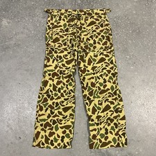 Vintage Frogskin Pants Mens Sz 34x27 Duck Hun...