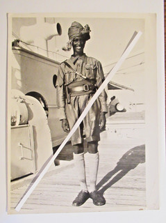 Ufficiale Dubat somalo! Ascari Truppe Coloniali Italiane in Africa Somali !