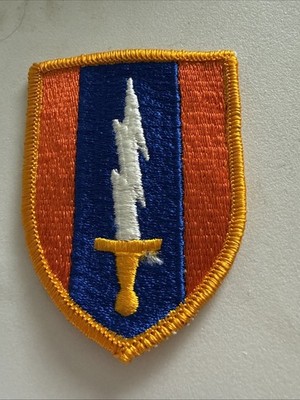 VIETNAM ERA 1ST SIGNAL BRIGADE SSI COLOR PATCH #1040