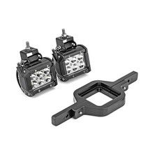 3 Tow Hitch Mounting Bracket 18w Led Work Light Pods Backup Reverse For Truck