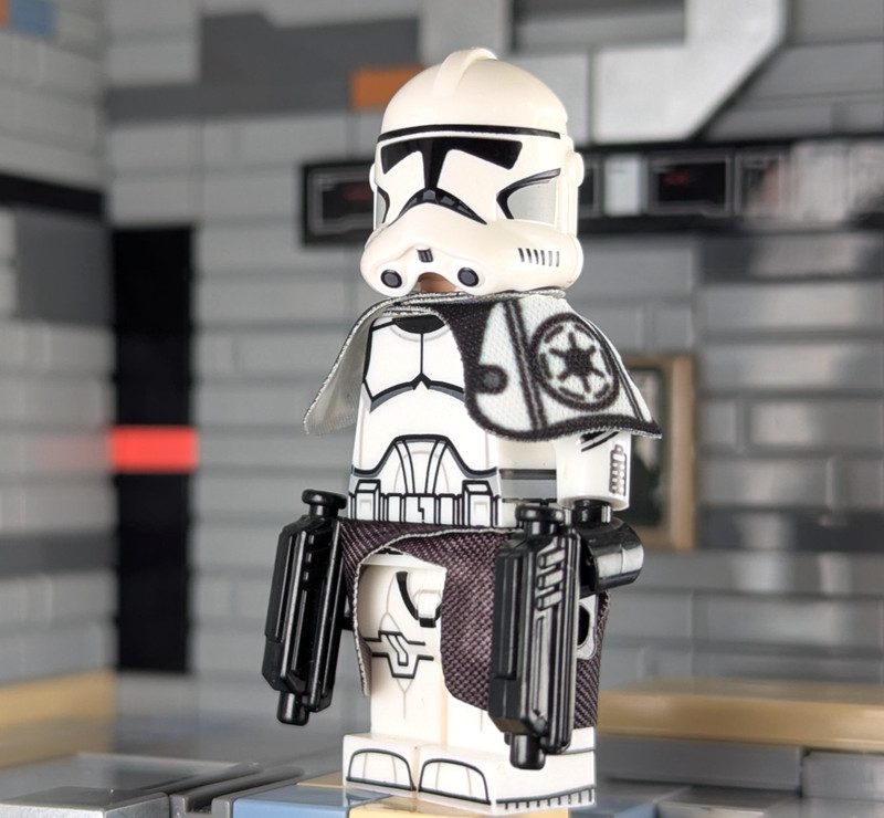 LEGO Star Wars Custom Minifig (1x) Phase 2 Standard Clone Trooper Sgt 2023 style