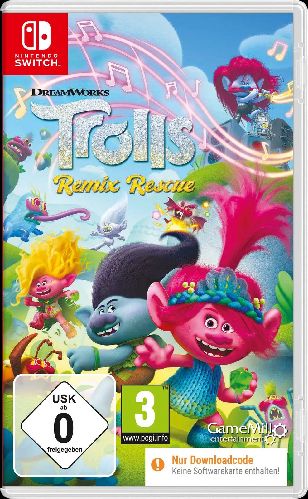 Trolls Remix Rescue (Code in Box - Nintendo Switch) | Deutsch | 2026 - Bild 2