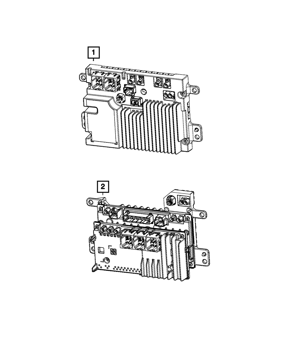 Genuine Mopar Multi Media Radio 68527733AF