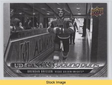 2024 Series 1 UD Canvas Young Guns Black & White Brendan Brisson #C-102 READ x8s