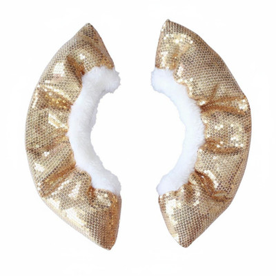 Soft Plush Sparkle Ice Skate Guard for Kids