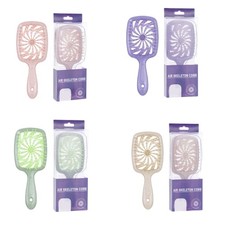 Ergonomic Handle Hairbrush Detangler For Comfortable Use And Natural Voluminous