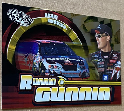 KEVIN HARVICK 2005 PRESS PASS TRACKSIDE RUNNIN n GUNNIN RG 11/12 NM-MT Condition