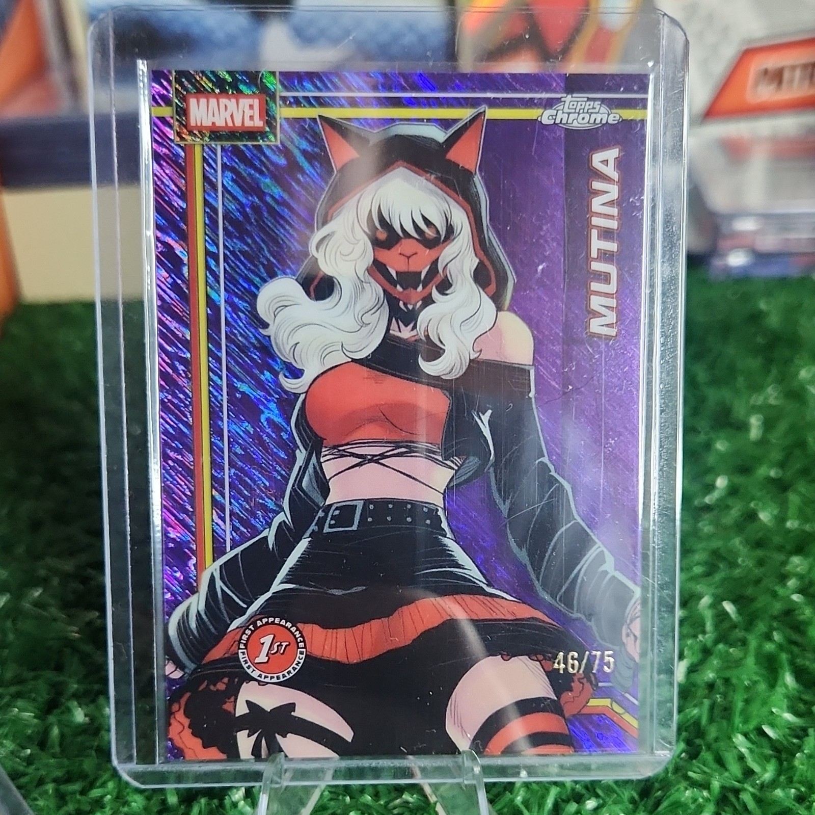Topps Chrome Marvel Mutina #084 1st Appearance Serial Numbered 46/75
