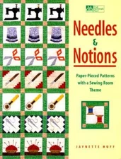 Needles and Notions: Paper-Pieced Patterns with a Sewing Room Theme - GOOD