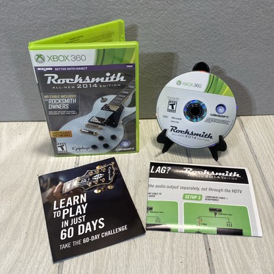 Rocksmith 2014 Edition (Microsoft Xbox 360) CIB Complete w Manual + Inserts