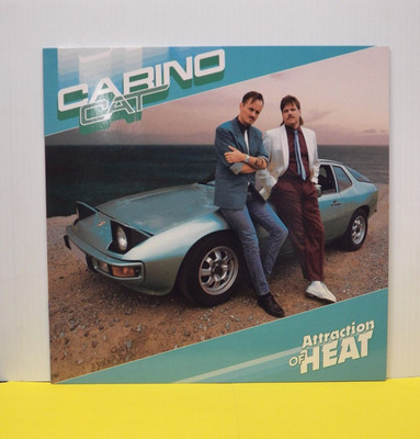 12'' LP M- Carino Cat Attraction Of Heat 2019 Disco Modernism Import Ltd Ed Blue