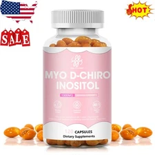 Myo-Inositol & D-Chiro Inositol Supplement Hormonal Balance Support Women Health