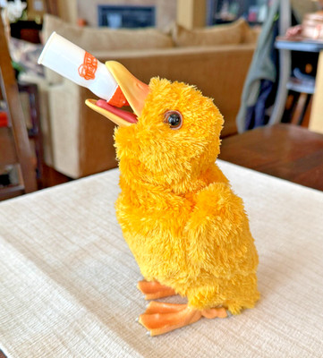 FurReal Friends Yellow Duck Duckling Newborn Baby Bird Hasbro WORKS